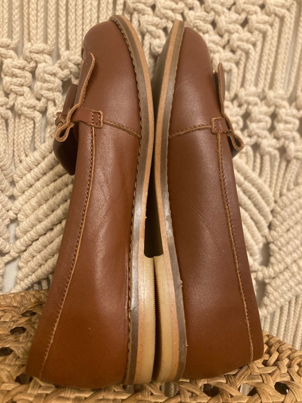 Petit Sezane Lisa Leather Loafers - Picture 6 of 10